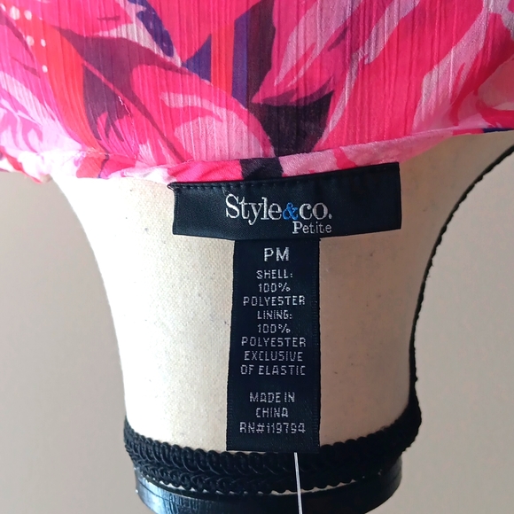 Women's Top Style & Co Spring - Picture 5 of 7